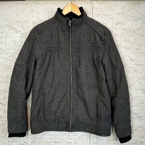 Men's BUCKLE BLACK Coat Charcoal Gray Medium